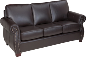 Leather Craft Lisa Stationary Sofa